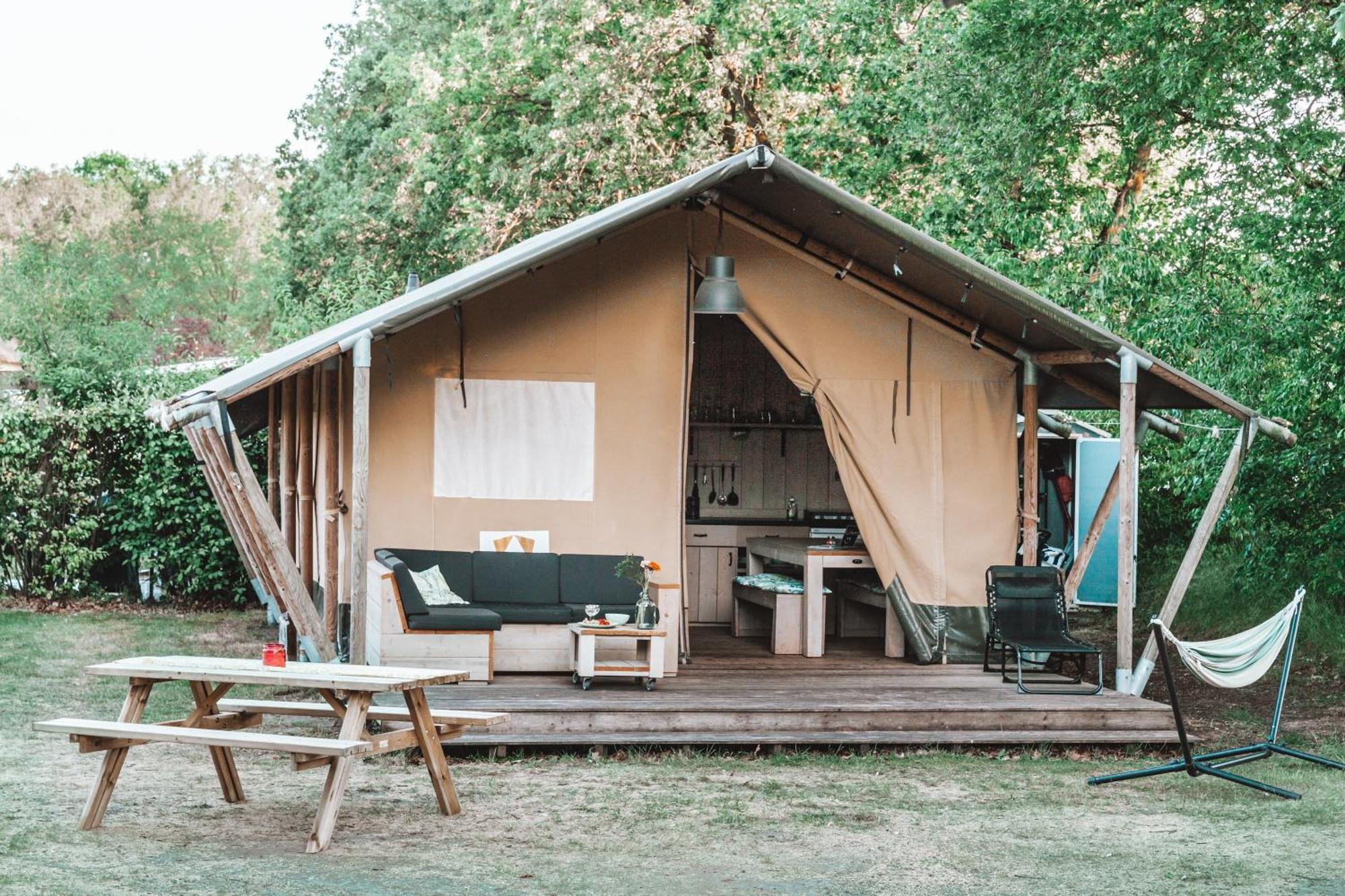 Glamping Holten Luxe Safaritent 1 Ngoại thất bức ảnh