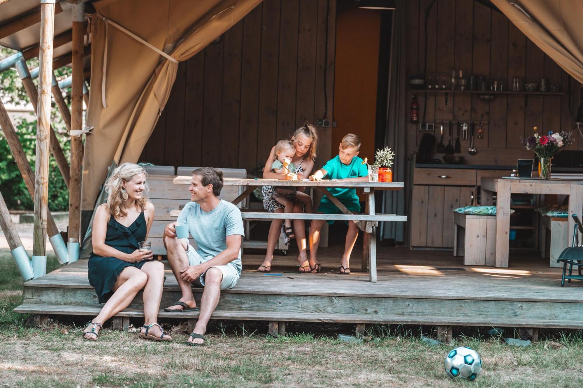 Glamping Holten Luxe Safaritent 1 Ngoại thất bức ảnh