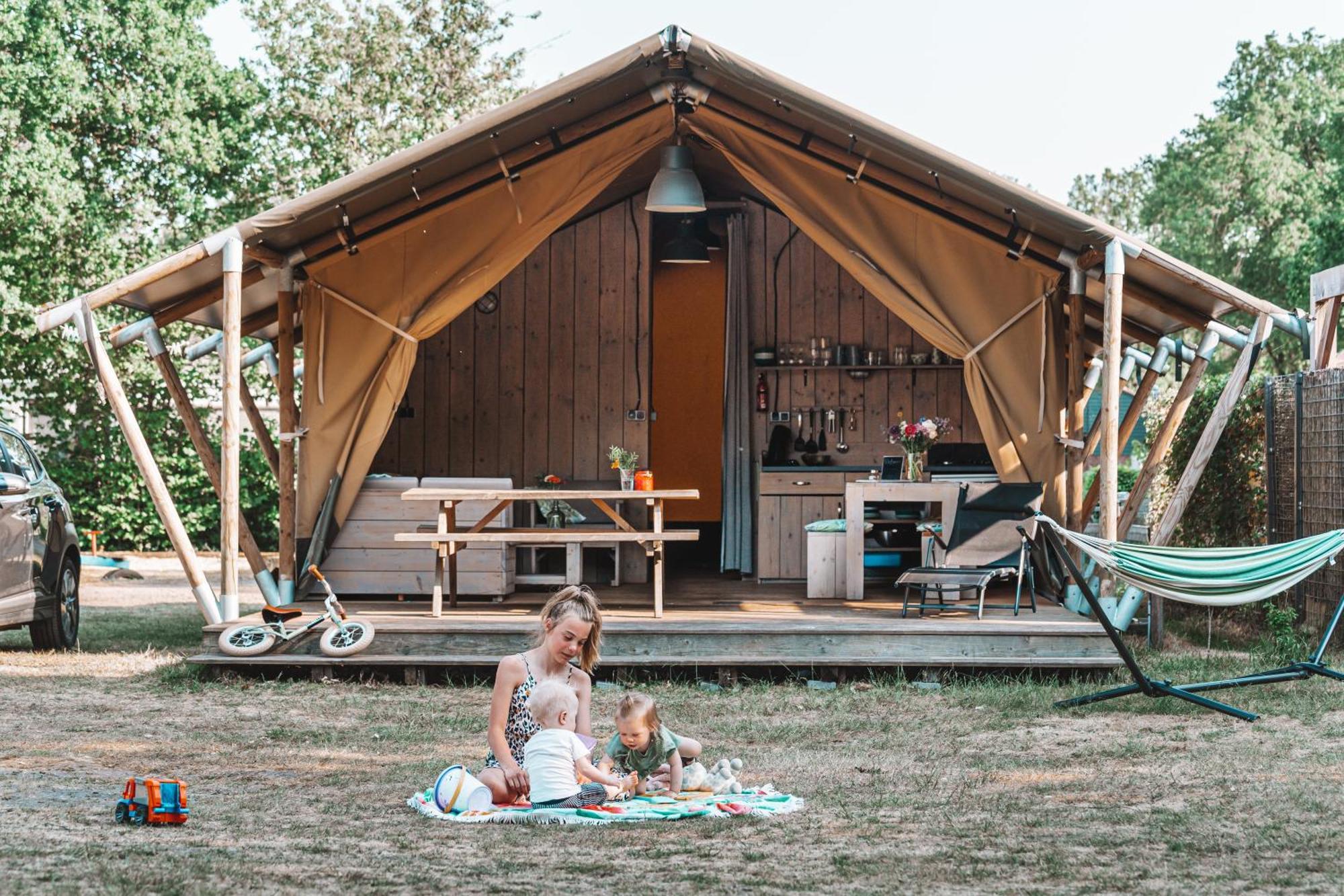 Glamping Holten Luxe Safaritent 1 Ngoại thất bức ảnh