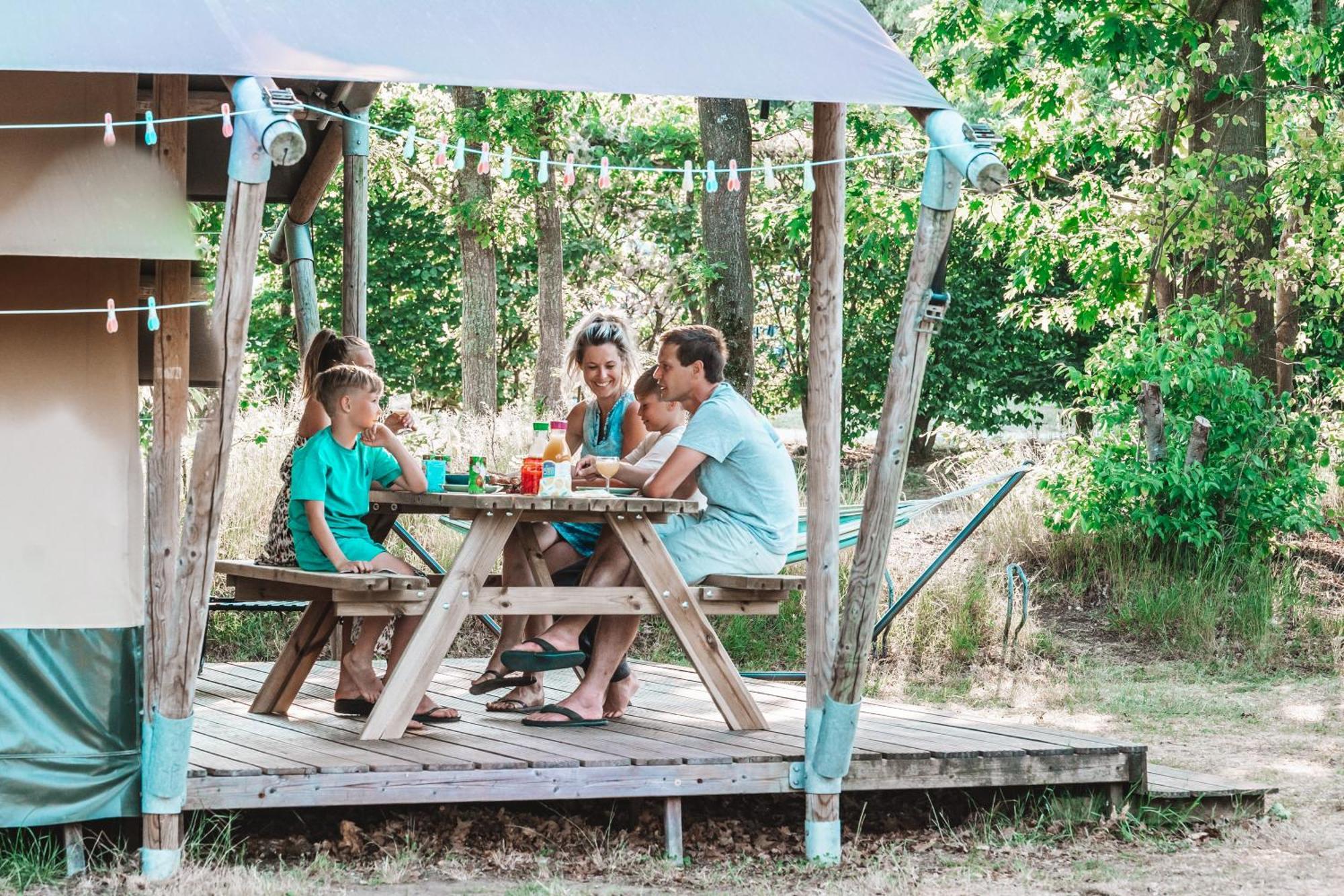Glamping Holten Luxe Safaritent 1 Ngoại thất bức ảnh
