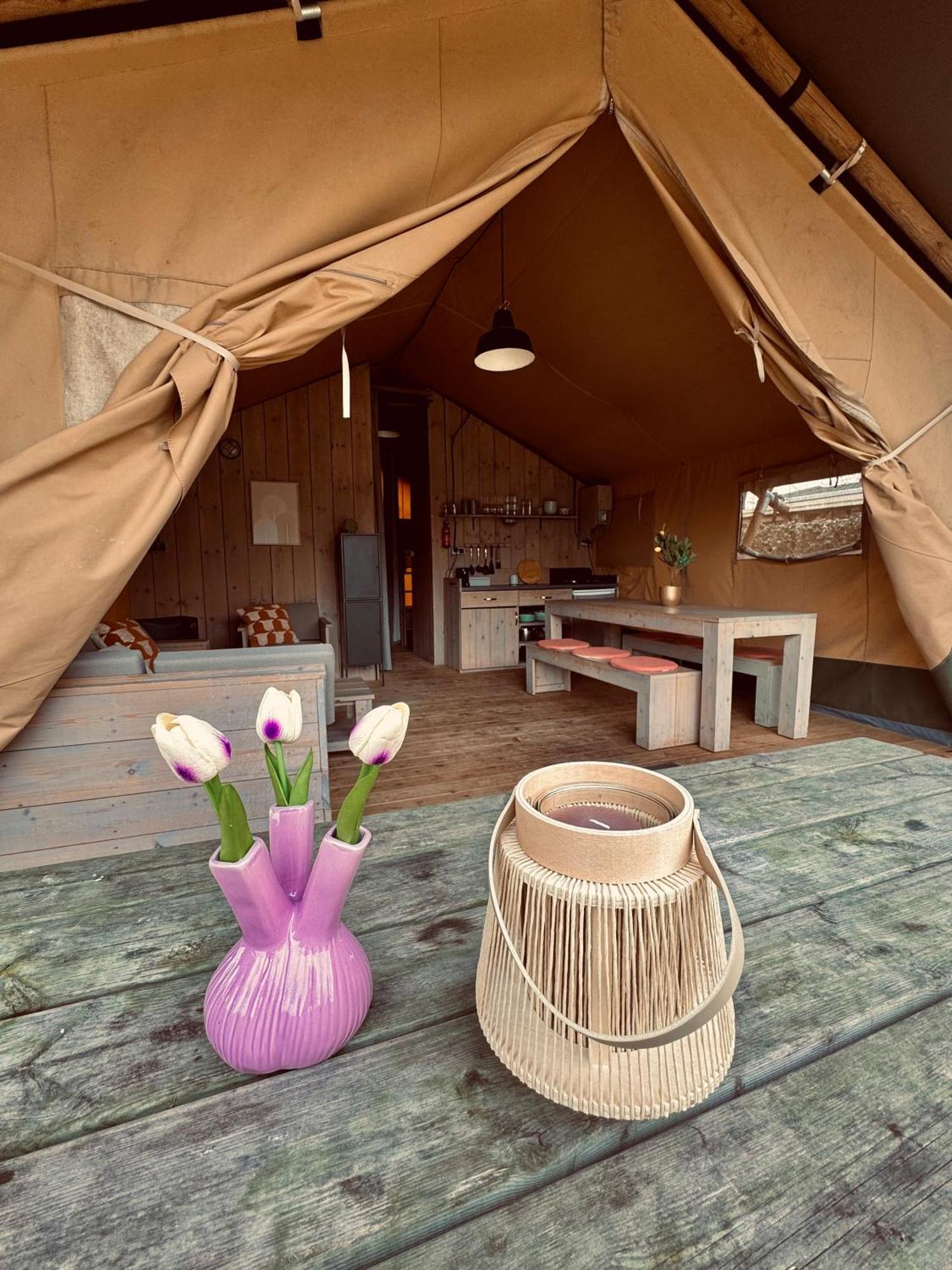 Glamping Holten Luxe Safaritent 1 Ngoại thất bức ảnh